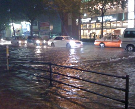 局地的豪雨