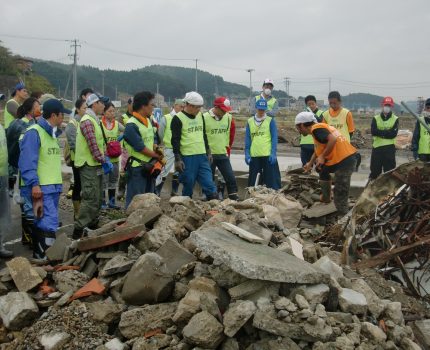 被災地支援　災害ボランティアとは