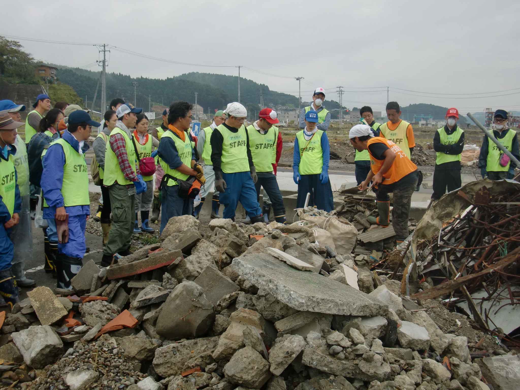 被災地支援　災害ボランティアとは