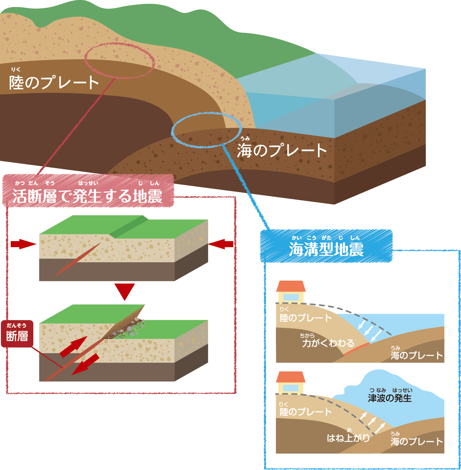 地震は2種類ある！違いを判断して避難すれば、生存率が上がる